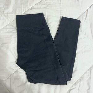 Fabletics Define High Waisted 7/8 Black Leggings